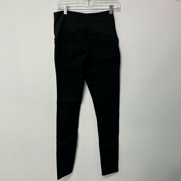 Soon Maternity Heavenly Overbelly Skinny Jeans - Black - 32M - Picture 6 of 8